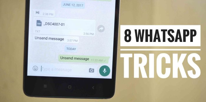 Whatsapp tips tricks hidden techyv